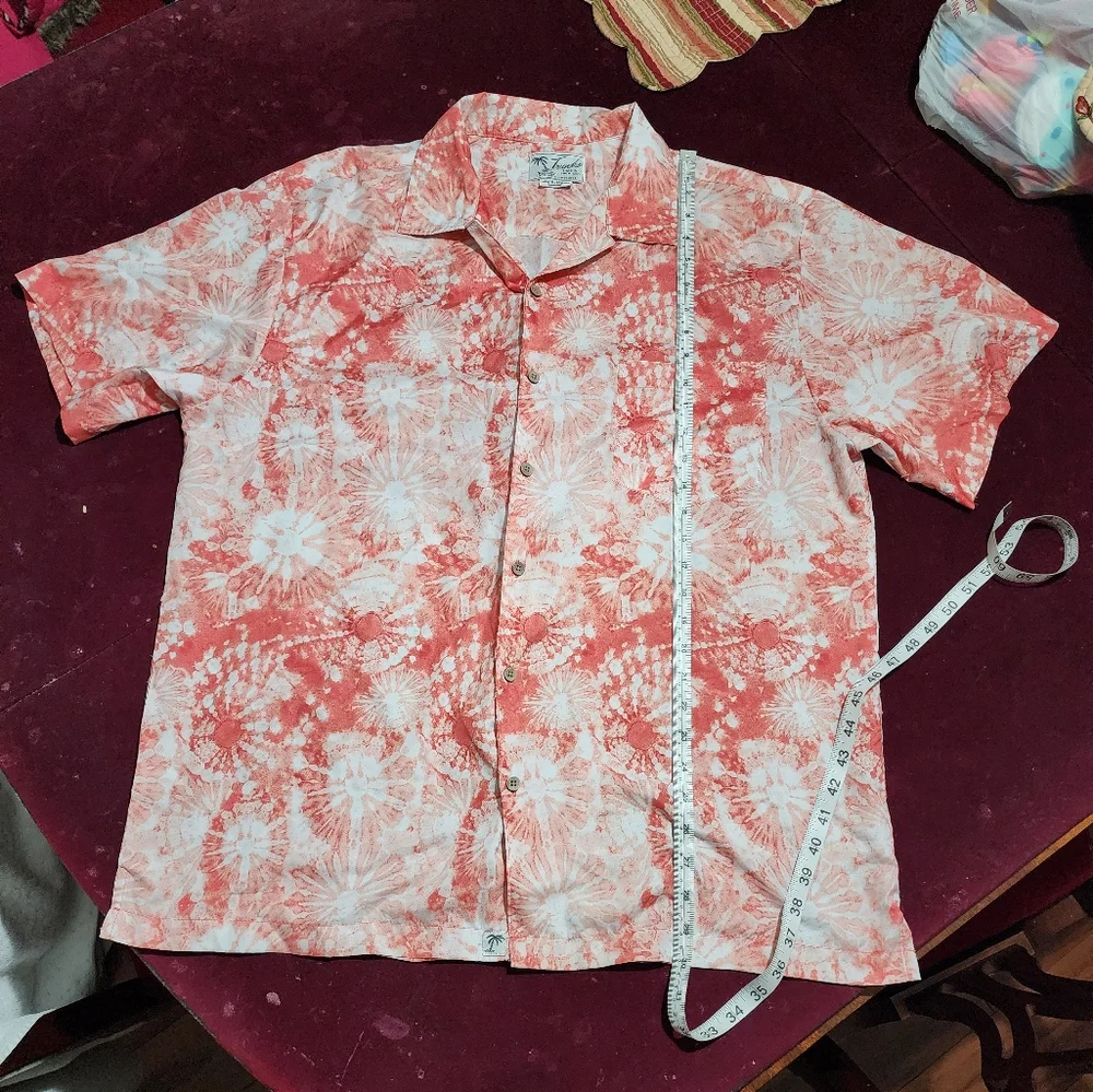 Trunks Surf & Swim Co. Button Down Shirt Beach Wear 🏝⛱️ 🌴🏝 - Picture 2 of 8